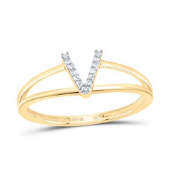 1/20CTW-DIAMOND INITIAL
