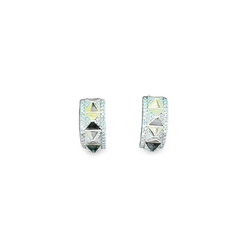 10KT YELLOW GOLD .25CT DIAMOND HUGGIES