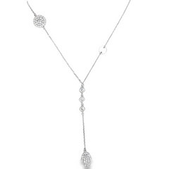 Sterling Silver Hanging Hamsa Hand