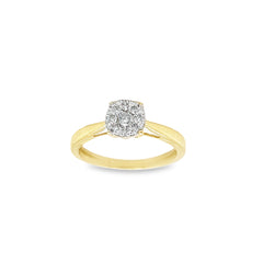 10KT Lady's Engagement Ring #7.25 CTW: 0.25
