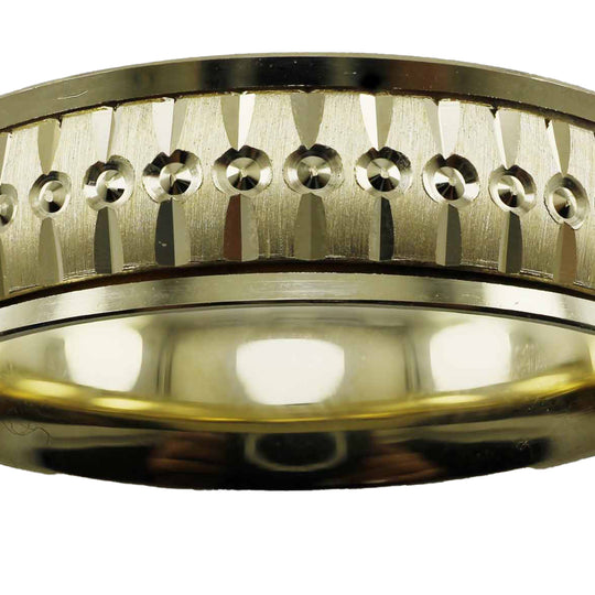 10KT Yellow Gold 6MM Wedding Band