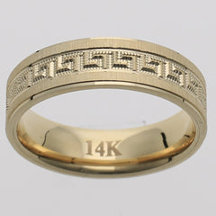 Gold Wedding Bands  -  Men'