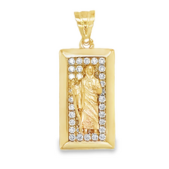 10KT Gold St. Jude San Judas Pendant