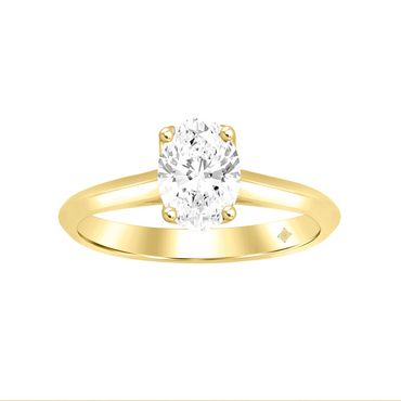 Lab Diamond Engagement Ring