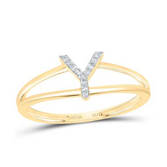 1/20CTW-DIAMOND INITIAL