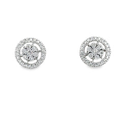 Lady's Yellow 14K Stud Earrings CTW: 0.5