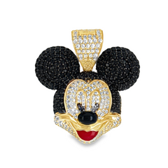 10KT Gold Mouse Pendant