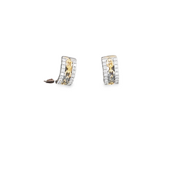 10KT YELLOW GOLD 0.25CT DIAMOND HUGGIES