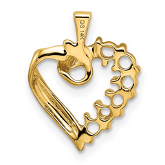 14ky 6 Stone Family Pendant Mounting