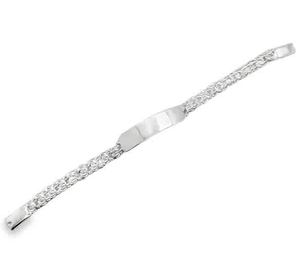 Sterling Silver PYB Chino Link 5mm Bracelet 5IN FREE ENGRAVING