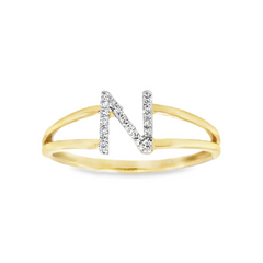 1/10CTW-DIAMOND INITIAL