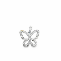 Sterling Silver Butterfly Charm