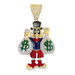 10KT Gold Duck Pendant