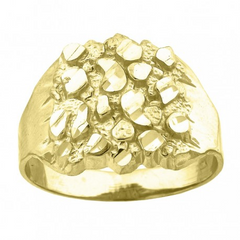 Gold Fashion Rings - Men'