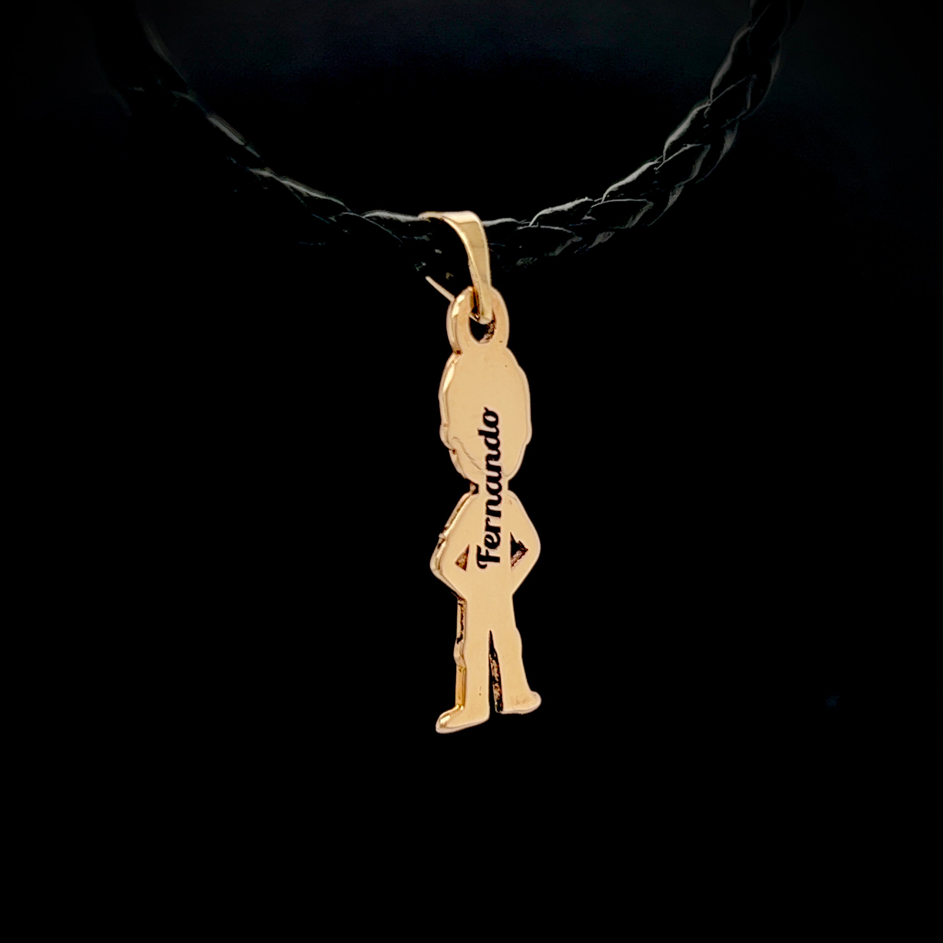 Dije De Niño para Mama De Oro 10KT/10KT Gold Boy Pendant for Mom