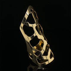 Anillo De Novela El Señor de Los Cielos De Oro 10KT/10KT Gold Monica Robles Inspired Ring