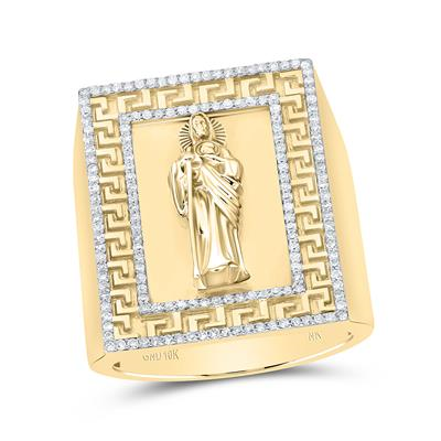 1/2CTW-Dia NK St.Jude Ring 1inch