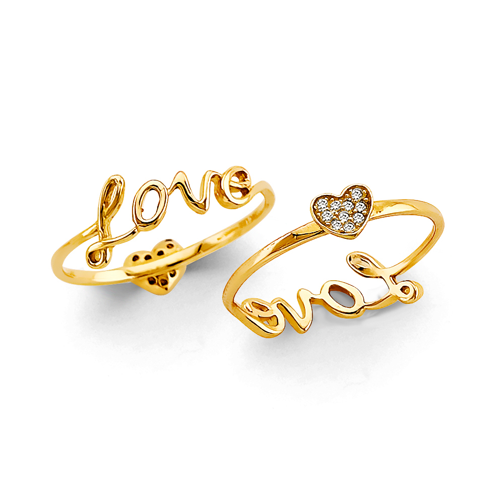 Gold Fashion Rings - Women'