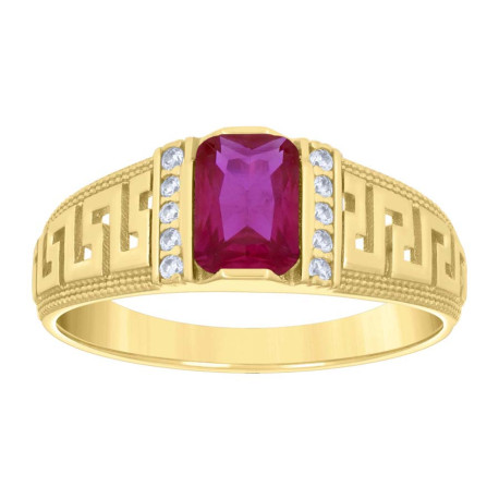 Gold Fashion Rings - Men'