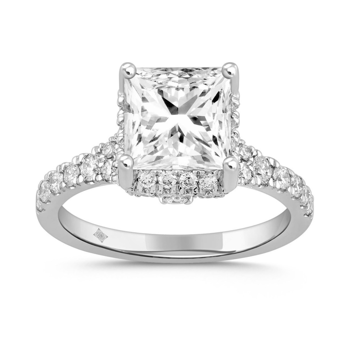 Lab Diamond Engagement Ring