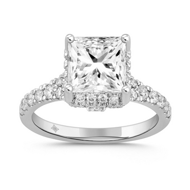 Lab Diamond Engagement Ring