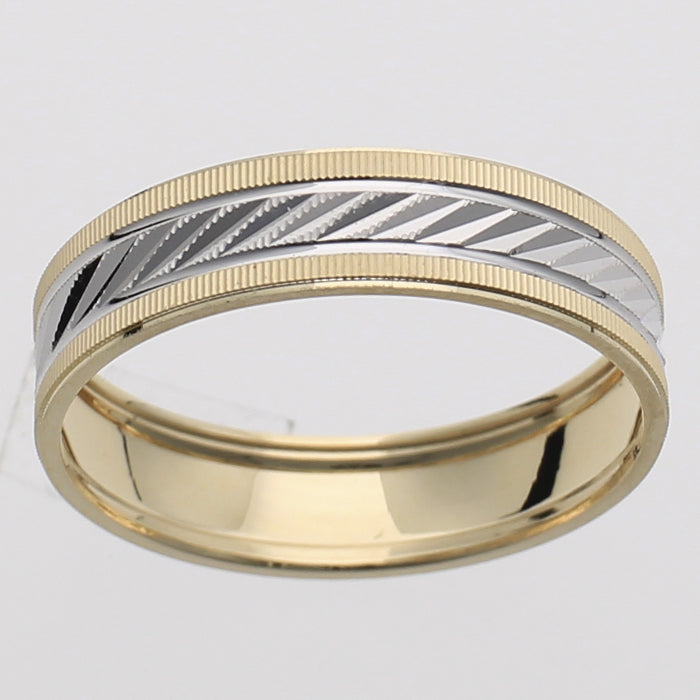 Gold Wedding Bands  -  Women'