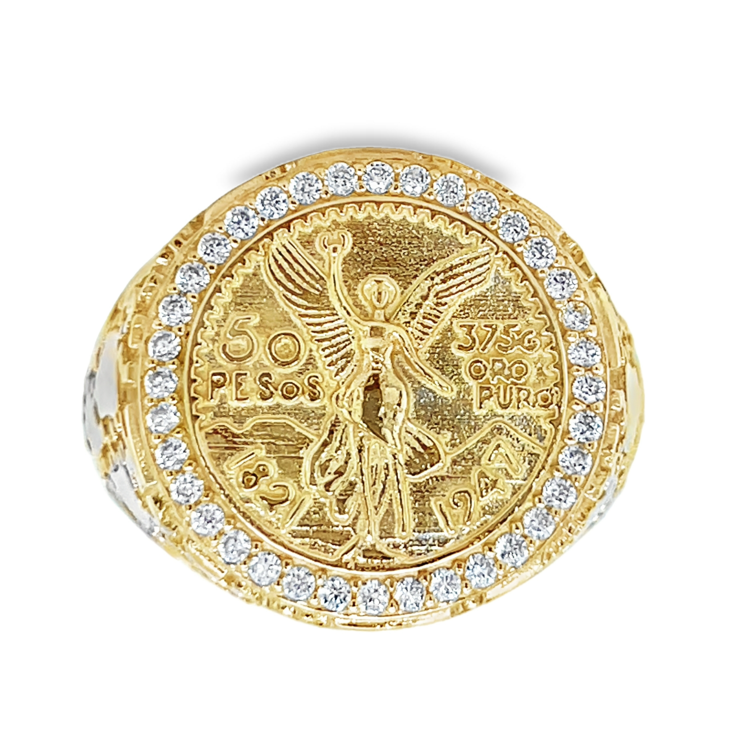 Gold Fashion Rings - Men'