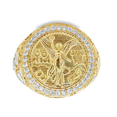 Gold Fashion Rings - Men'