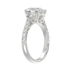 Lab Diamond Engagement Ring