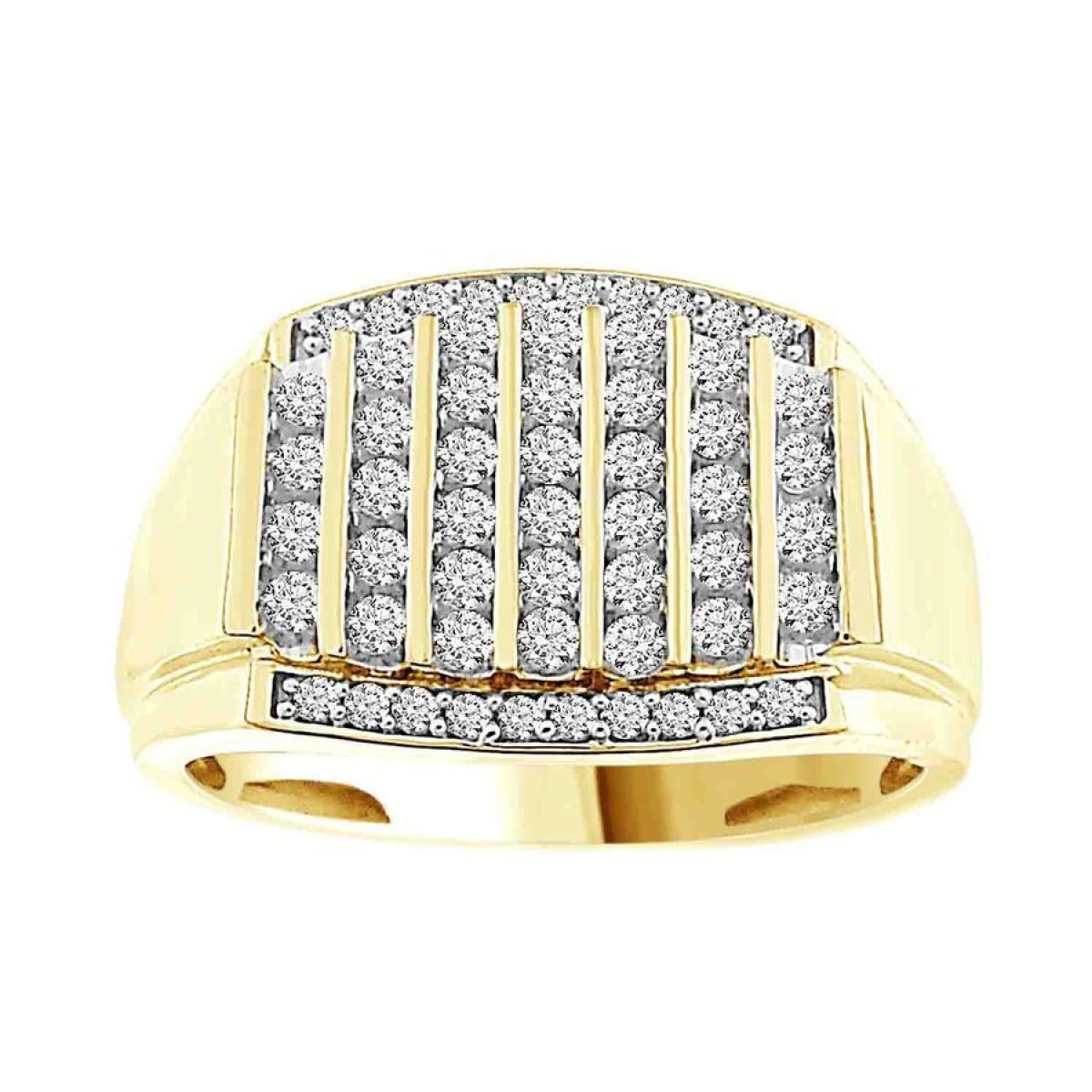 Diamond Fashion Rings  -  Men'