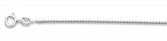 019-1MM Round Box Chain .925 Solid Sterling Silver