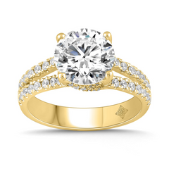 Lab Diamond Engagement Ring