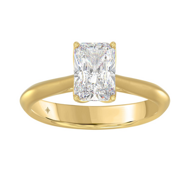 2.00CT Certified Lab-Created Radiant Diamond Engagement Ring in 14KT Y