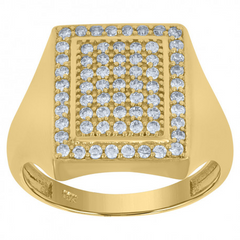 Gold Fashion Rings - Men'