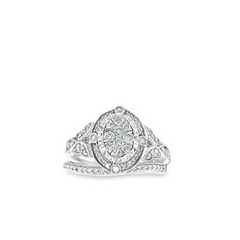 Diamond Wedding Set