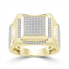 Diamond Fashion Rings  -  Men'