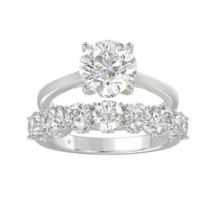 Lab Diamond Engagement Ring