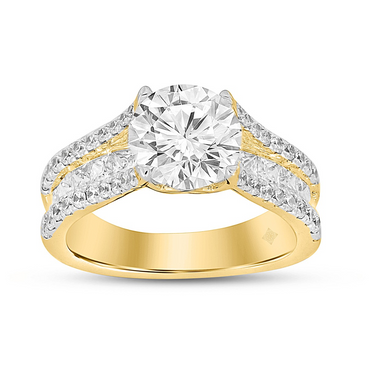 Lab Diamond Engagement Ring