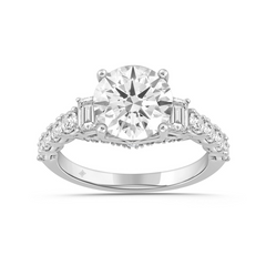 Lab Diamond Engagement Ring