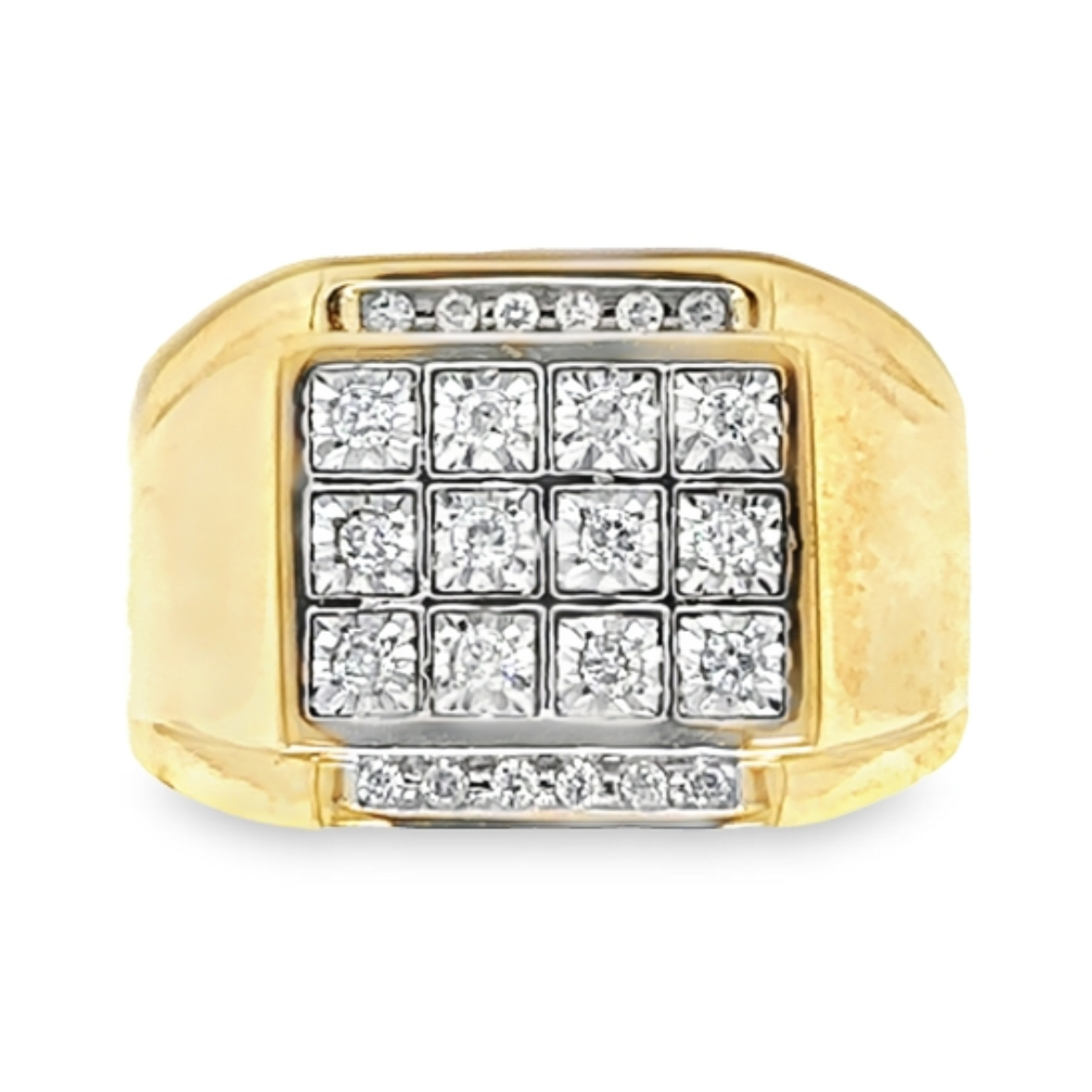 Diamond Fashion Rings  -  Men'