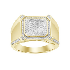 Diamond Fashion Rings  -  Men'