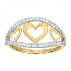 Gold Fashion Rings - Women'