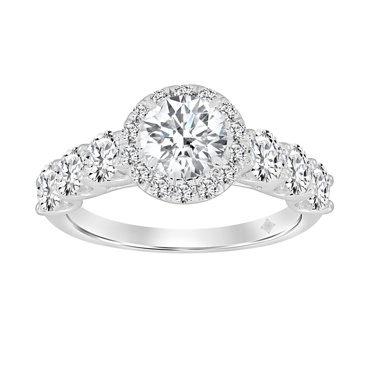 Lab Diamond Engagement Ring