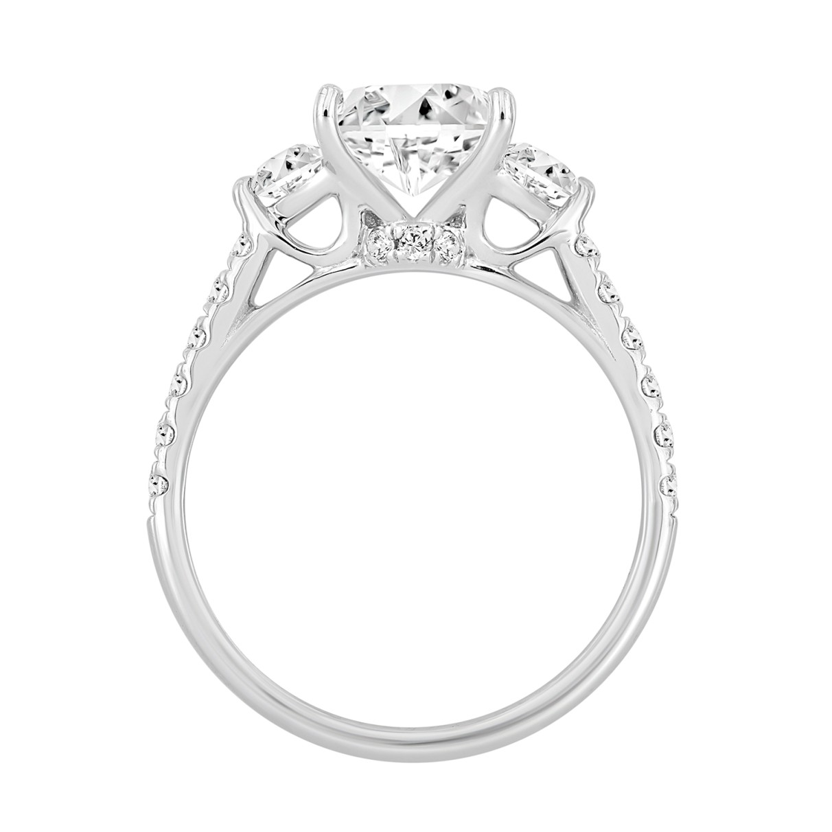 Lab Diamond Engagement Ring