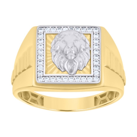 Gold Fashion Rings - Men'