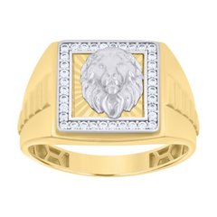 Gold Fashion Rings - Men'