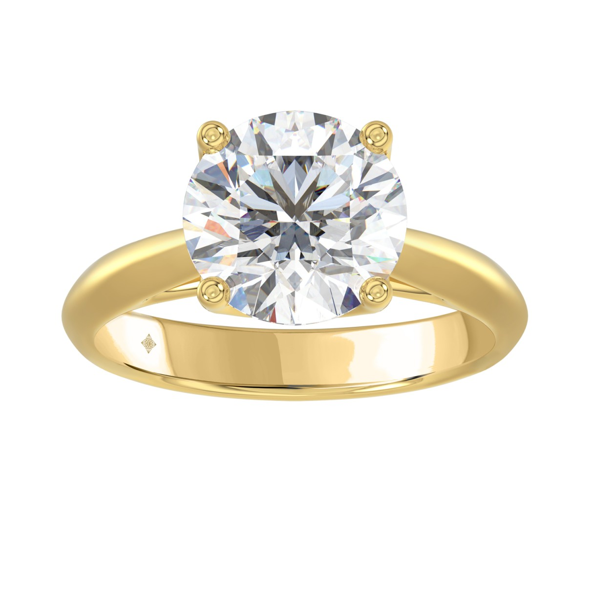 Lab Diamond Engagement Ring