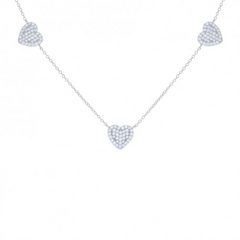 Silver Necklaces with Charm
