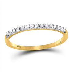 Diamond Wedding Bands  -  Women'