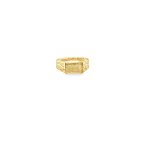10KT KIDS SIGNET RING